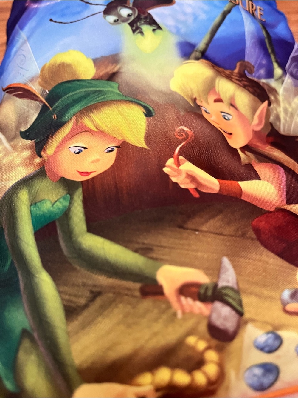 Disney Tinker Bell Plush Story Pillow - Picture 8 of 10